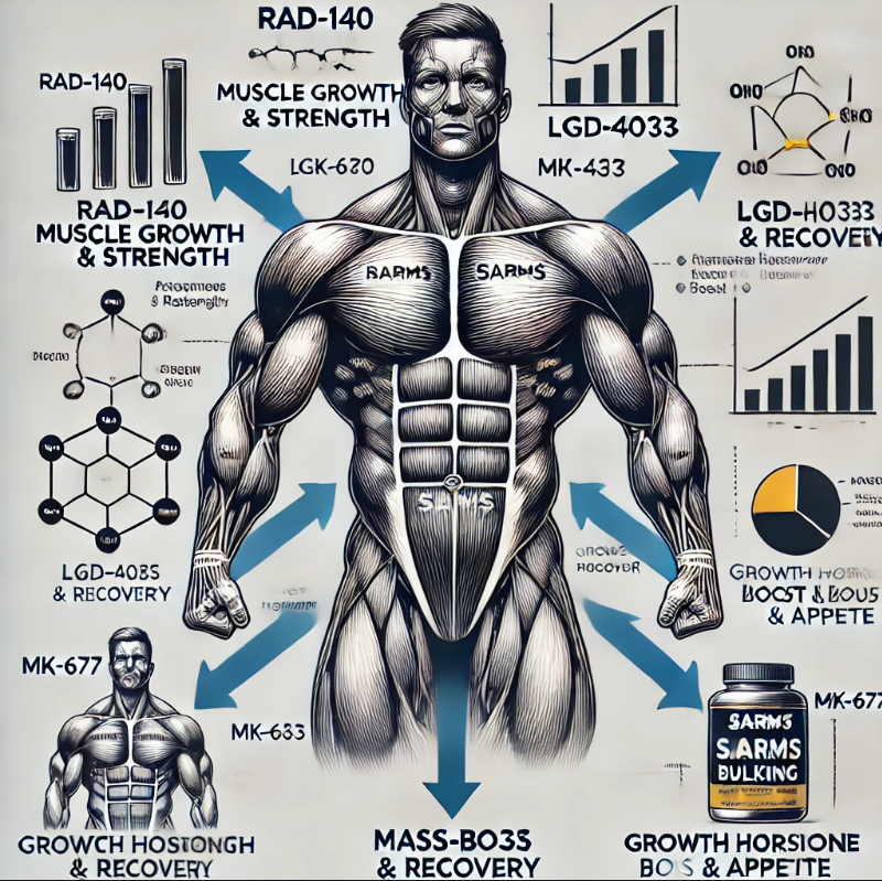 How to stack sarms? – Bulking stack